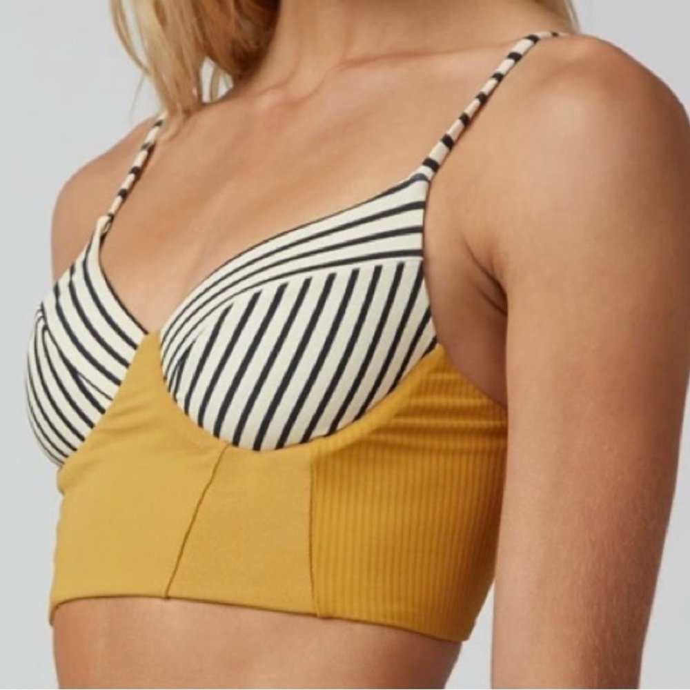 NWT Boys + Arrows Marfa Fran Bikini Top